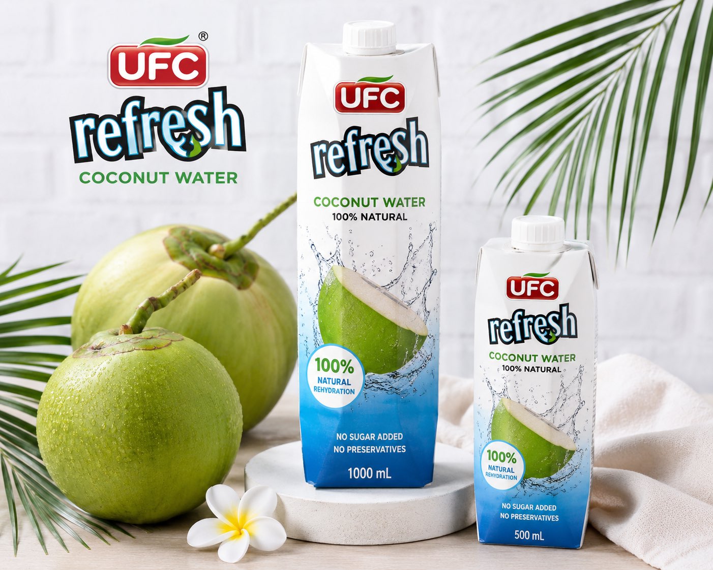 UFC Refresh Coconut Water